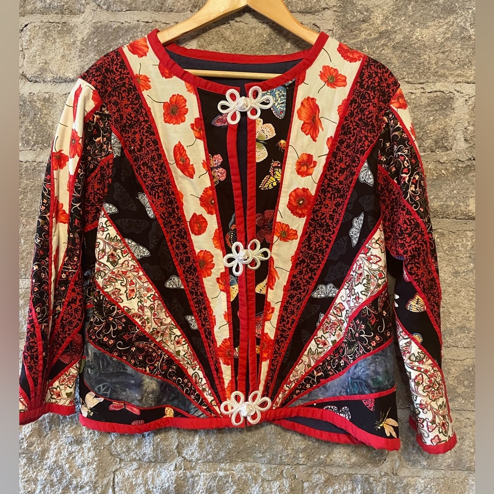 Handmade Butterfly Patchwork Jacket